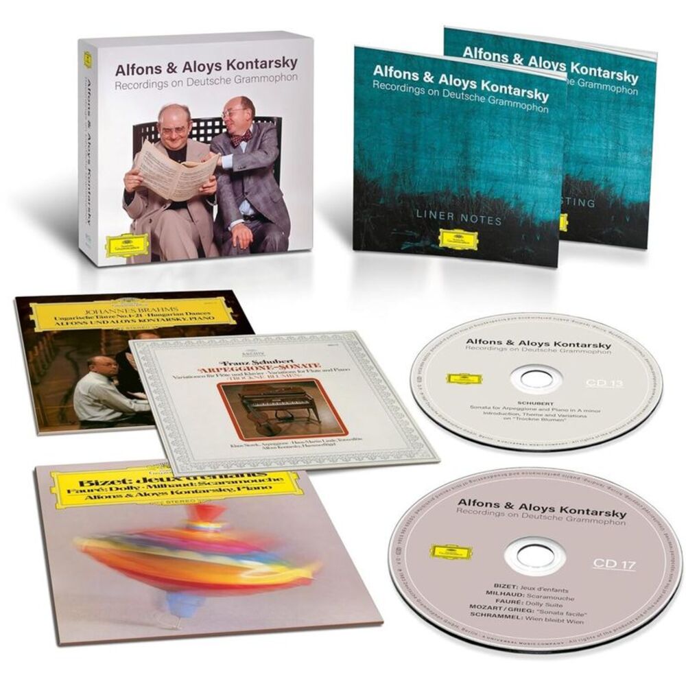 Alfons & Aloys Kontarsky - Recordings on Deutsche Grammophon  CD